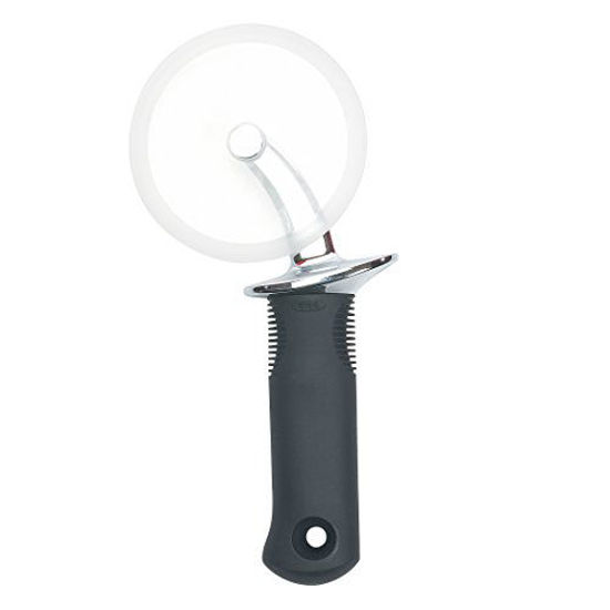 Picture of OXO 1065872 Good Grips 4-inch Pizza Wheel and Cutter for Non-Stick Pans,Clear/Black