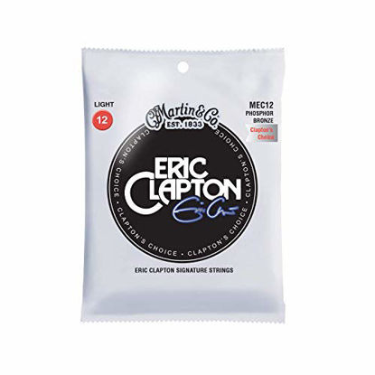 Picture of Martin Guitar Eric Clapton's Choice MEC12, 92/8 Phosphor Bronze Light-Gauge Acoustic Guitar Strings