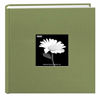 Picture of Fabric Frame Cover Photo Album 200 Pockets Hold 4x6 Photos, Sage Green