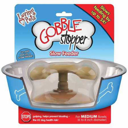 Picture of Loving Pets Gobble Stopper Slow Pet Feeding Supplies for Dogs, Medium