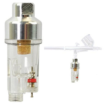 Picture of Master Airbrush Premium Airbrush In-Line Mini Air Filter and Water Trap (Connects directly onto airbrushes and hoses with 1/8" threads)