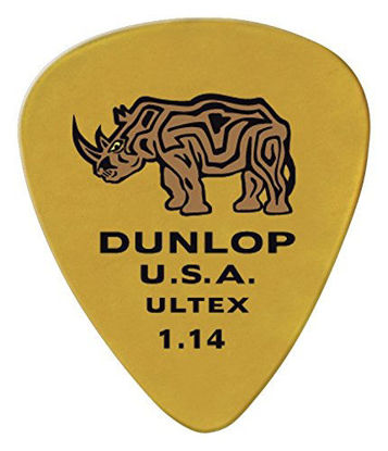 Picture of Dunlop 433P114 1.14mm Ultex Sharp Guitar Picks, 6-Pack