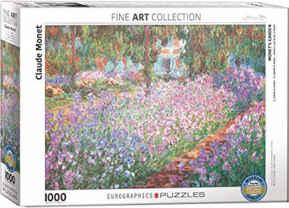 Picture of Eurographics The Artist's Garden by Claude Monet 1000-Piece Puzzle