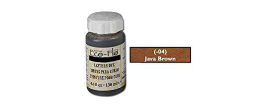 Tandy Leather Eco-Flo Leather Dye 4.4 fl. oz. (132 ml) Java Brown 2600-04