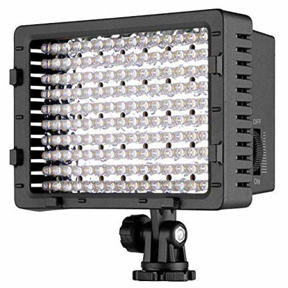 Picture of NEEWER 160 LED CN-160 Dimmable Ultra High Power Panel Digital Camera / Camcorder Video Light, LED Light for Canon, Nikon, Pentax, Panasonic,SONY, Samsung and Olympus Digital SLR Cameras