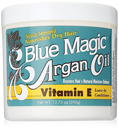 Picture of Blue Magic Argan Oil & Vitamin-e Leave-in Conditioner 13.75 Oz