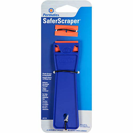 Picture of Permatex 80190 SaferScraper, 2 Refillable Blades