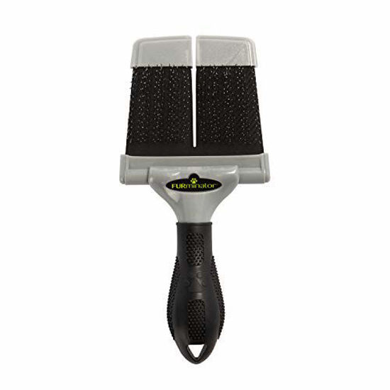 Picture of FURminator Firm Grooming Slicker Brush, Dog, Large