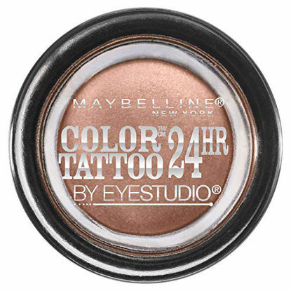 Picture of Maybelline New York Eyestudio ColorTattoo Metal 24HR Cream Gel Eyeshadow, Bad to the Bronze, 0.14 Ounce (1 Count)