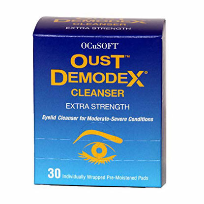 Picture of Oust Demodex Cleanser Pre-Moistened Pads 30ct