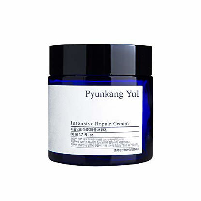 Picture of [ PYUNKANG YUL ] Intensive Repair Cream - Peptides for Deep Moisture, Ceramides for Stronger Skin barrier, Improving Skin Elasticity, Effectively Nourishing, Fragrance-free, Alcohol-free, Paraben-free for dry and combination skin types. 50 ml / 1.7 Fl.oz