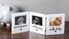 Picture of Pearhead Triple Sonogram Keepsake Frame, Ultrasound Picture Frame, Baby Shower or Christmas Gift for Expecting Parents