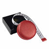 Picture of 3m/120" Tape Measure Body Measuring Tape for Body Cloth Tape Measure for Sewing Fabric Tailors Medical Measurements Tape Dual Sided Leather Tape Measure Retractable (Red, 1 Pack)