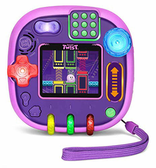 Picture of LeapFrog RockIt Twist Handheld Learning Game System, Purple