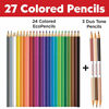 Picture of Faber-Castell World Colors Ecopencils, 27 Count - Diverse Skin Tone Colored Pencils For Kids