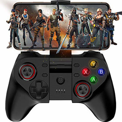 Picture of Android Game Controller, Megadream Wireless Key Mapping Gamepad Joystick Perfect for PUBG & COD, Compatible for Android Samsung Galaxy, LG, HTC, Huawei, Xiaomi Other Phone & Tablet (Not Support iOS)