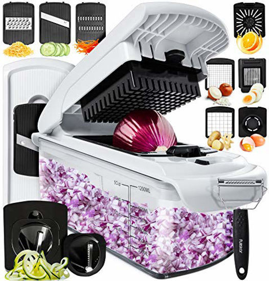 Vegetable Chopper Slicer, Food Chopper D L D Onion Dicer Veggie Slicer –  Creative Cooker