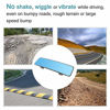 Picture of SkycropHD Anti Glare Rear View Mirror for Car, Clip on Wide Angle Rearview Mirror Eliminate Blind Spots - Convex, Blue