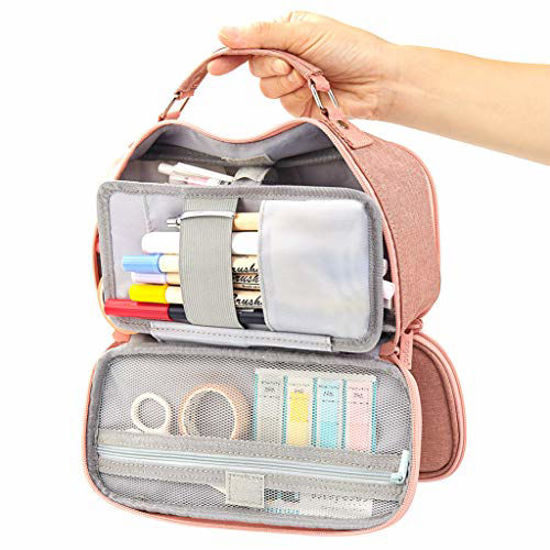 Cosmetic Bag Pen Case Pencil Pouch Studen Stationery Bag Desktop Storage  Bag