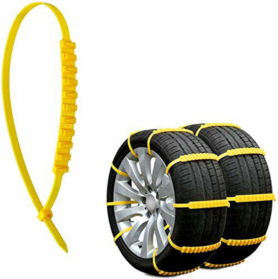 Jeremywell Emergency Ant-Skid, Mud/Snow Trackion Tyre Chain