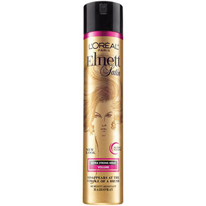 Picture of L'Oreal Paris Elnett Satin Extra Strong Hold Hairspray - Volume 11 Ounce (1 Count) (Packaging May Vary)