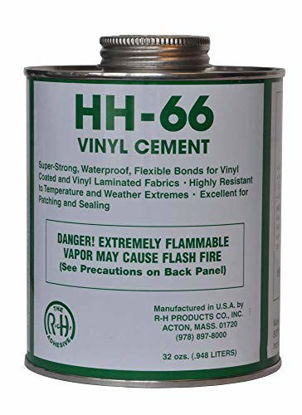 Picture of RH Adhesives HH-66 PVC Vinyl Cement with Brush 32 Ounce, C2I_INV_B00GIOP83Q_R