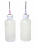 Picture of Gaunt Industries HYPO-49 HYPO-65 Underglaze & Mixed Media Applicator Set of 2-Ceramic Slip Trailer Set HYPO-65-Clay Art Decorating Kit, Translucent Botttle 2 Pack
