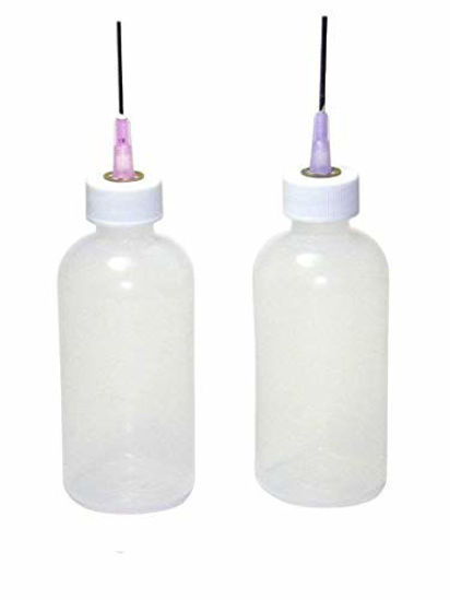 Picture of Gaunt Industries HYPO-49 HYPO-65 Underglaze & Mixed Media Applicator Set of 2-Ceramic Slip Trailer Set HYPO-65-Clay Art Decorating Kit, Translucent Botttle 2 Pack