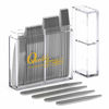 Picture of Metal Collar Stays for Men - 52 Top Quality Dress Shirt Collar Stays for Men, 4 Sizes