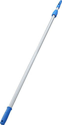 Picture of Unger Professional Connect & Clean 4 - 8 Foot Telescoping Extension Multi-Purpose Pole, Window Cleaning, Dusting