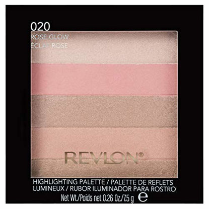 Picture of Revlon Highlighting Palette, Rose Glow, 0.26 Ounce