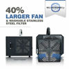 Picture of Enerzen Industrial Ozone Generator 6,000mg Industrial O3 Air Purifier Deodorizer Sterilizer (6,000mg - Black)