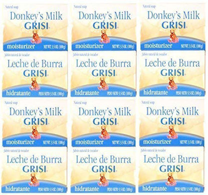 Picture of Grisi Donkey's Milk Soap, 3.5 oz ( Pack of 12)