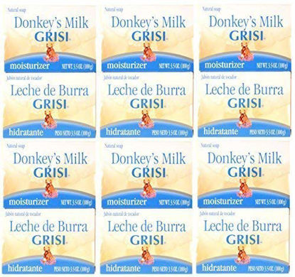 Picture of Grisi Donkey's Milk Soap, 3.5 oz ( Pack of 12)