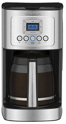 Picture of Cuisinart DCC-3200P1 Perfectemp Coffee Maker, 14 Cup Progammable with Glass Carafe, Stainless Steel
