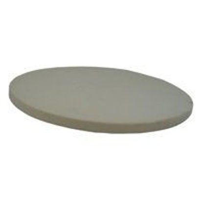 Picture of BBQgaskets Pizza Baking Stone Extra Thick 9/16" for Large Big Green Egg BGE (Genuine Imported Earthenware) not Ceramic