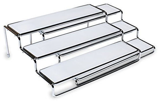 GetUSCart- DecoBros 3 Tier Expandable Cabinet Spice Rack Step Shelf ...