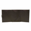Picture of EXENTRI Trifold Wallets w/RFID in Brown - Premium Leather w/Stainless Steel Locking Clip