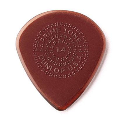 Picture of Dunlop Primetone Jazz III 1.4mm Sculpted Plectra (Grip) - 3 Pack