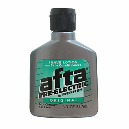 Picture of Afta Pre-Electric Shave Lotion With Skin Conditioners Original 3 oz (Pack of 3)