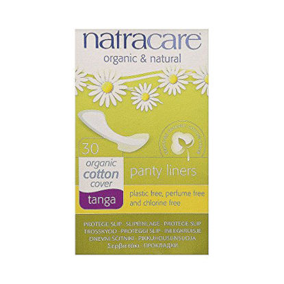 Picture of Natracare Natural Panty Liners, Tanga, 30 Count Boxes