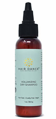 Picture of Dry Shampoo Volume Powder. Natural and Organic Ingredients. For Blonde and Dark Hair. Lavender Oil Scented.