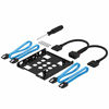 Picture of SABRENT 3.5-Inch to x2 SSD / 2.5-Inch Internal Hard Drive Mounting Kit [SATA and Power Cables Included] (BK-HDCC)