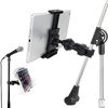 Picture of Accessory Basics QuickLock Microphone Music Mic Stand Pole bar Mount for Apple ipad Pro Air Mini Galaxy Tab S20 S10 iPhone 11 Pro SE XR XS MAX X 8 Plususe with All 7-12 Tablet & Smartphones