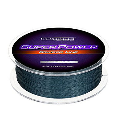 Picture of KastKing Superpower Braided Fishing Line,Low-Vis Gray,20 LB,327 Yds