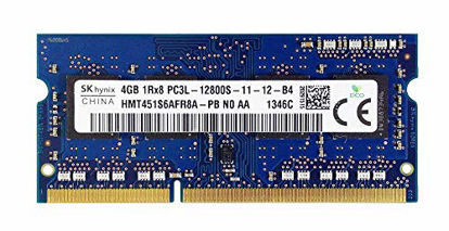 Picture of SK Hynix 4GB HMT451S6AFR8A-PB DDR3 1Rx8 PC3L-12800S Laptop Memory
