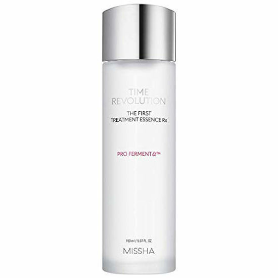 Picture of MISSHA Time Revolution The First Treatment Essence RX 150ml - Essence/Toner that Moisturizes and Smoothes the Skin Creating A Clean Base - Amazon Code verified for Authenticity