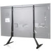 Picture of WALI Universal TV Stand Table Top for Most 22 to 65 inch LCD Flat Screen TV, VESA up to 800 by 400mm , Black (TVS001)