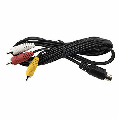 Picture of Computer Accessories DIREC TV 10 PIN Composite Video Cable AV C31 C41 C41W Client RCA A/V 10PINCOMPOS