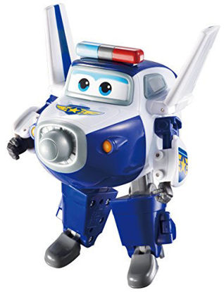 Picture of Super Wings - Transforming Paul Toy Figure, Plane, Bot, 5" Scale